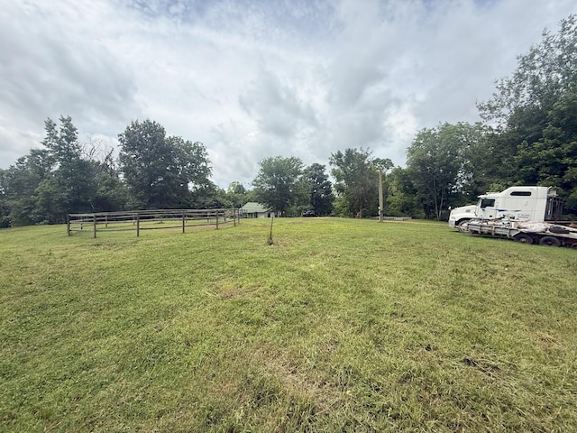 175 State Route 22a S, Jacks Creek, TN 38347 - view of yard featuring a view of rural / pastoral area