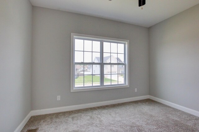1331 Juniper Pass, Clarksville, TN 37043 - empty room with carpet floors and a ceiling fan