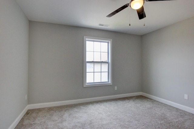 1331 Juniper Pass, Clarksville, TN 37043 - carpeted spare room featuring a ceiling fan and baseboards