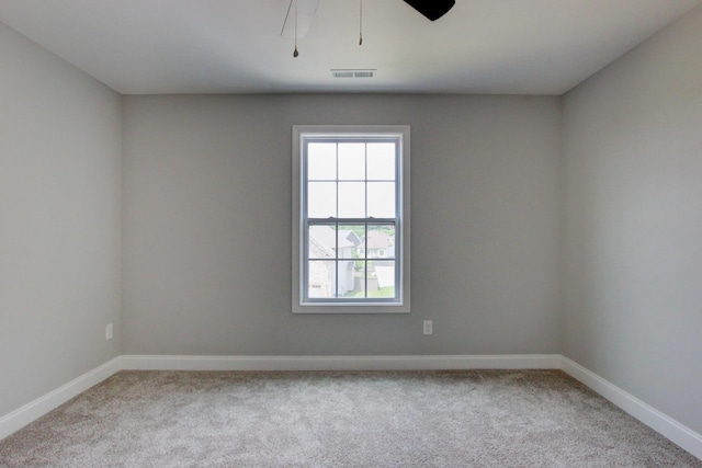 1331 Juniper Pass, Clarksville, TN 37043 - carpeted spare room with baseboards and ceiling fan