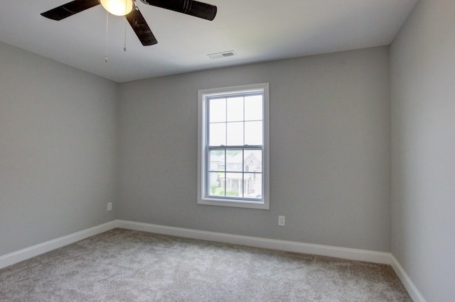 1331 Juniper Pass, Clarksville, TN 37043 - spare room featuring carpet floors and a ceiling fan