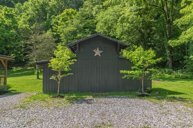5191 Still House Hollow Rd, Franklin, TN 37064 - view of outbuilding featuring a view of trees