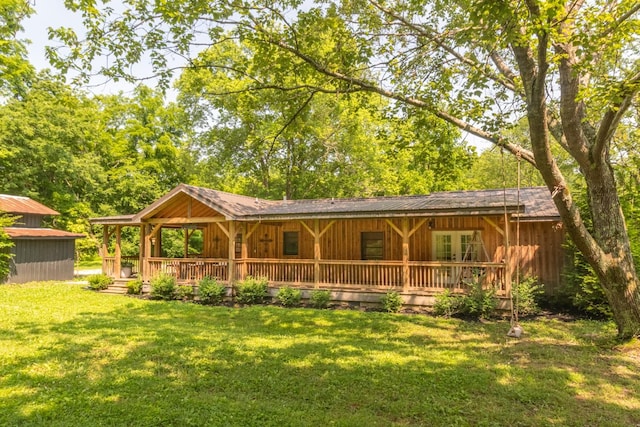 5191 Still House Hollow Rd, Franklin, TN 37064 - rear view of property with a yard