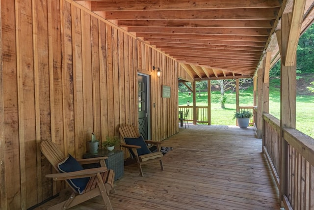 5191 Still House Hollow Rd, Franklin, TN 37064 - view of wooden deck