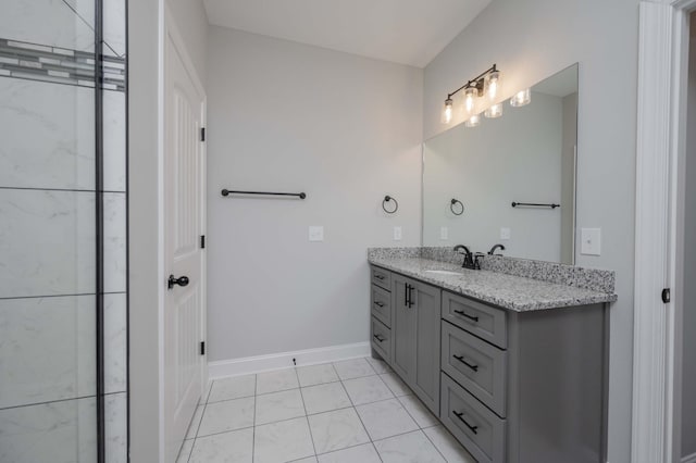 135 Bruce Meadows Dr, Beechgrove, TN 37018 - full bath with vanity and baseboards