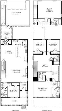 7019 Chardon St, Franklin, TN 37067 - view of floor plan / room layout