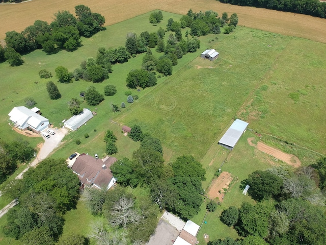 3330 Booker Farm Rd, Mount Pleasant, TN 38474 - aerial view of property's location with rural landscape and a pastoral area