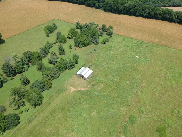 3330 Booker Farm Rd, Mount Pleasant, TN 38474 - aerial overview of property's location with rural landscape