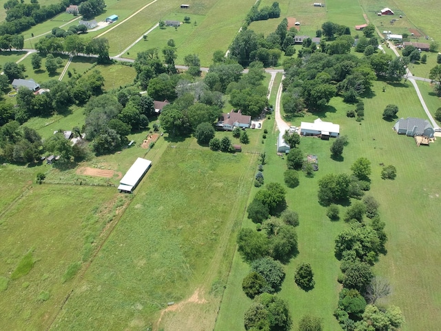 3330 Booker Farm Rd, Mount Pleasant, TN 38474 - aerial view of property and surrounding area with rural landscape