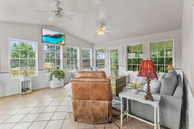 3330 Booker Farm Rd, Mount Pleasant, TN 38474 - sunroom / solarium featuring healthy amount of natural light and lofted ceiling