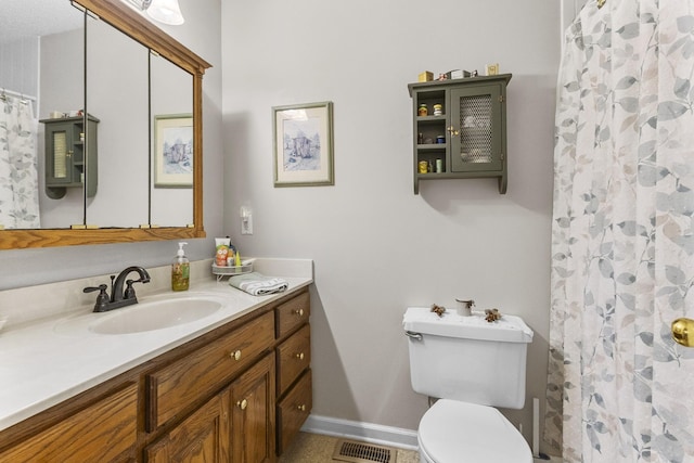 3330 Booker Farm Rd, Mount Pleasant, TN 38474 - full bathroom with vanity and a shower with shower curtain