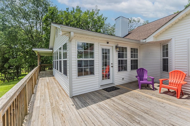 3330 Booker Farm Rd, Mount Pleasant, TN 38474 - view of wooden deck