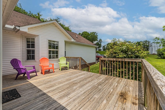 3330 Booker Farm Rd, Mount Pleasant, TN 38474 - view of wooden terrace