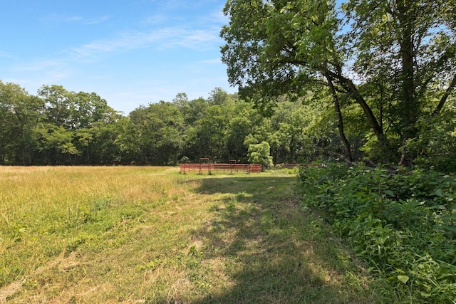 189 Cross Creek Dr, Manchester, TN 37355 - view of yard featuring a forest view and a rural view