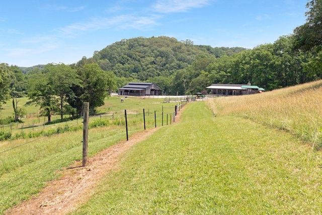 189 Cross Creek Dr, Manchester, TN 37355 - view of yard featuring a rural view and a forest view