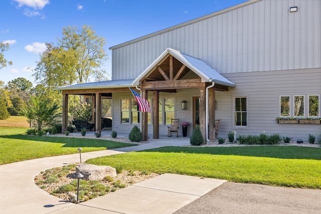 1249 Wilson School Rd, Chapel Hill, TN 37034 - view of front of property featuring a front lawn and a porch