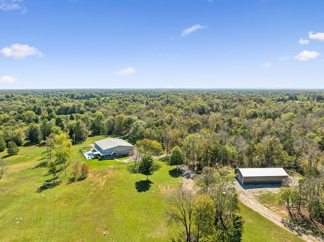 1249 Wilson School Rd, Chapel Hill, TN 37034 - aerial view of sparsely populated area featuring a forest