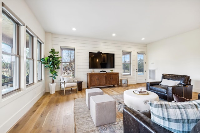 1249 Wilson School Rd, Chapel Hill, TN 37034 - living area with light wood finished floors and recessed lighting