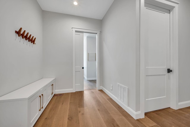 673 Billy Wynn Rd, Dickson, TN 37055 - mudroom featuring light wood-style flooring and recessed lighting