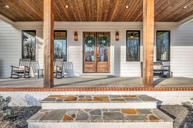 673 Billy Wynn Rd, Dickson, TN 37055 - property entrance with a porch