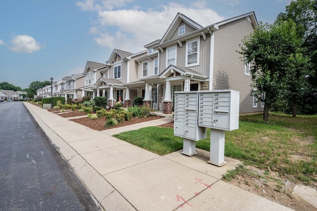 482 Flintlock Ct, Nashville, TN 37217 - townhome / multi-family property featuring a residential view