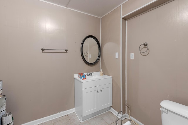 460 E Georgia Ave, Whitwell, TN 37397 - bathroom featuring vanity and tile patterned flooring