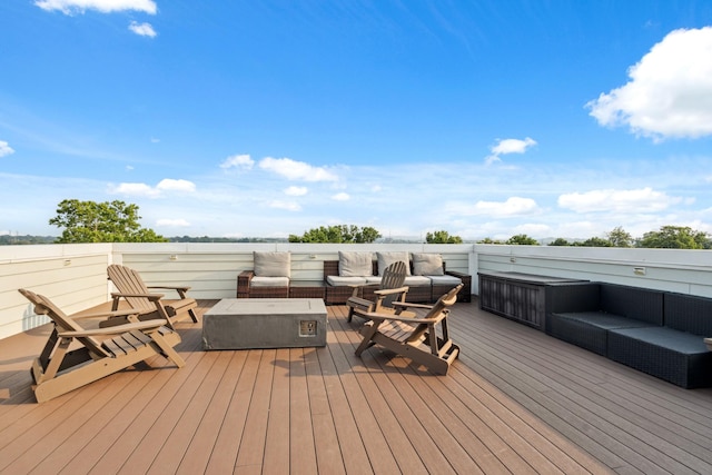 1711 Sevier St, Nashville, TN 37206 - deck featuring an outdoor hangout area