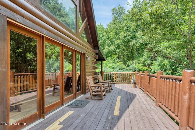 1615 Mountain Dreams Way, Sevierville, TN 37862 - view of deck