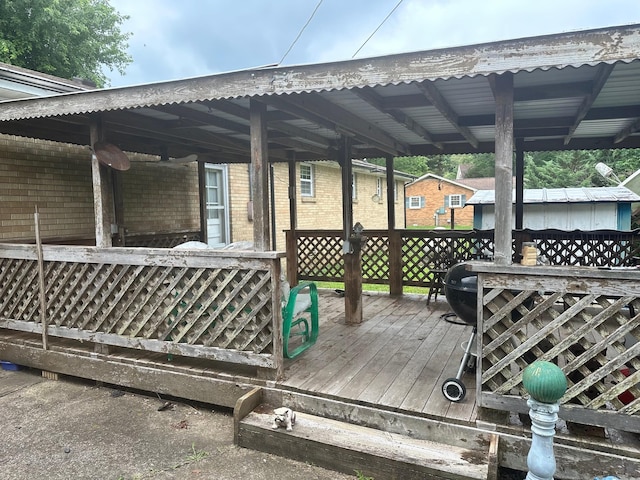 233 Flat Ridge Rd, Goodlettsville, TN 37072 - view of wooden terrace