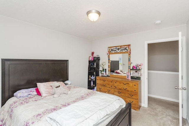 733 Hollandale Rd, La Vergne, TN 37086 - bedroom with light carpet and baseboards