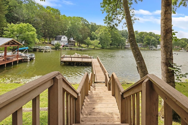1795 Lake Logan Rd, Ardmore, TN 38449 - dock area with a water view