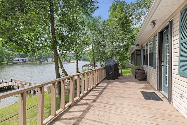 1795 Lake Logan Rd, Ardmore, TN 38449 - deck with a water view