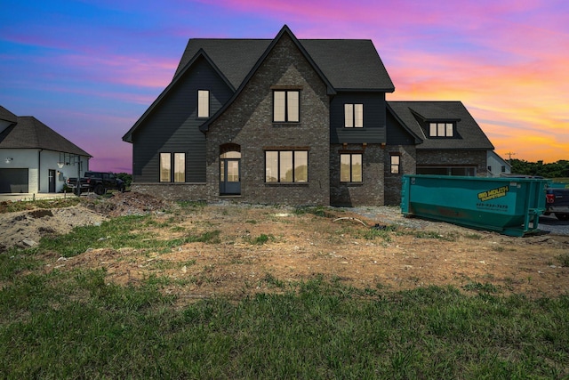 5414 Old Salem Rd, Rockvale, TN 37153 - view of front of home featuring brick siding