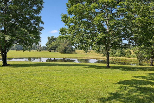 7180 Elrod Rd, Fairview, TN 37062 - view of home's community with a water view and a lawn