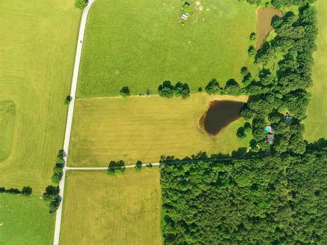 7180 Elrod Rd, Fairview, TN 37062 - aerial view of property and surrounding area with property boundaries highlighted