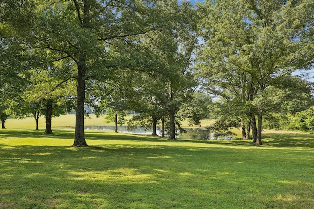 7180 Elrod Rd, Fairview, TN 37062 - view of grassy yard featuring a water view