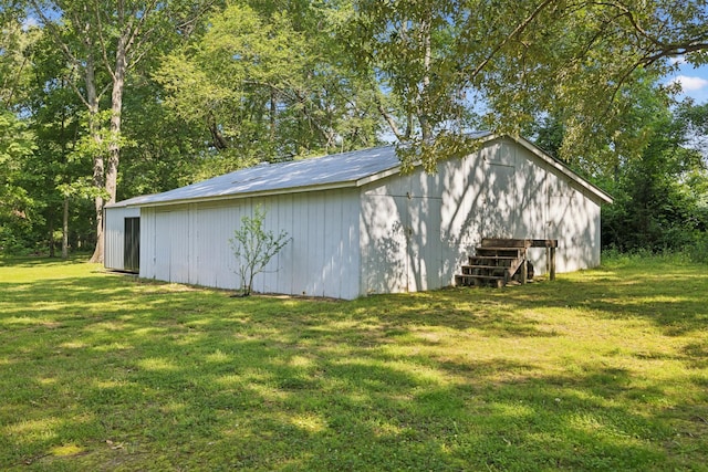 7180 Elrod Rd, Fairview, TN 37062 - view of pole building featuring a lawn