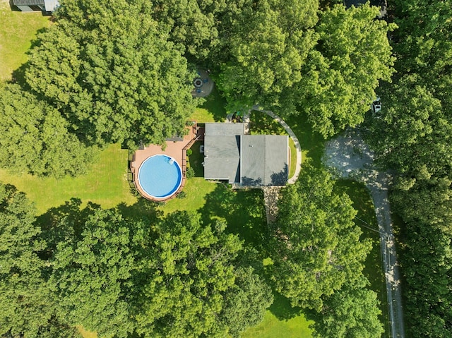 7180 Elrod Rd, Fairview, TN 37062 - aerial overview of property's location with a pool