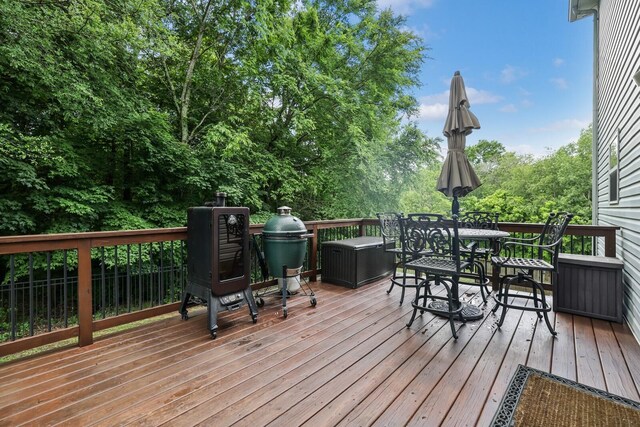 2725 Amber Crest Ct, Antioch, TN 37013 - deck with outdoor dining space