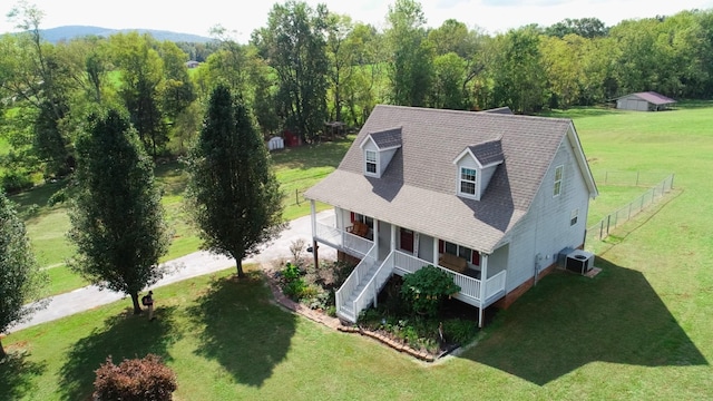 4038 Mount Zion Rd, Morrison, TN 37357 - aerial view of property and surrounding area