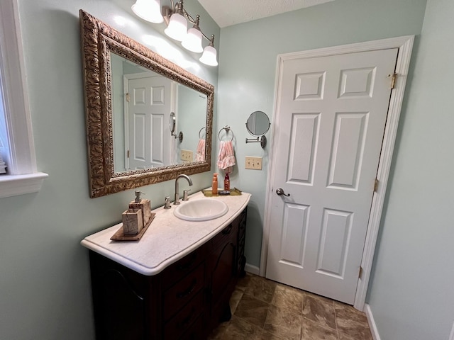 4038 Mount Zion Rd, Morrison, TN 37357 - bathroom featuring vanity and baseboards