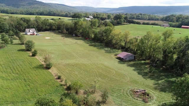 4038 Mount Zion Rd, Morrison, TN 37357 - aerial view of sparsely populated area with a mountainous background