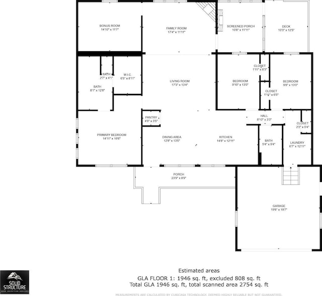 1704 Christi Ave, Chapel Hill, TN 37034 - view of home floor plan