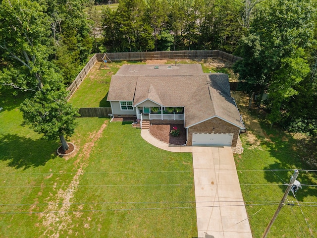 1704 Christi Ave, Chapel Hill, TN 37034 - view from above of property