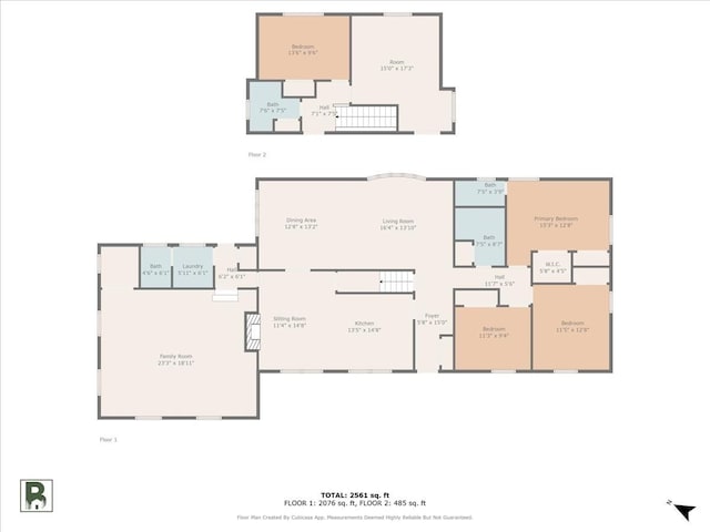 89 Belmar Cir, Manchester, TN 37355 - view of property floor plan