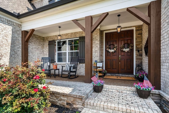 800 Singleton Ln, Brentwood, TN 37027 - doorway to property with covered porch