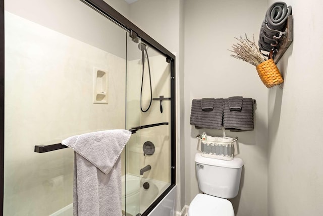 800 Singleton Ln, Brentwood, TN 37027 - bathroom featuring shower / bath combination with glass door and baseboards