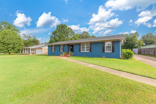 10 Clinton Rd, Humboldt, TN 38343 - view of ranch-style home