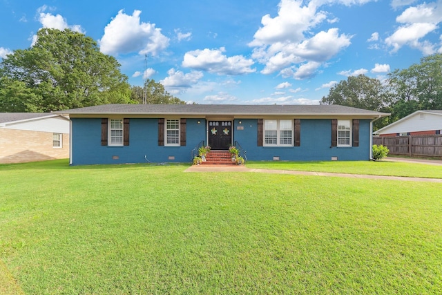 10 Clinton Rd, Humboldt, TN 38343 - ranch-style home featuring crawl space and brick siding