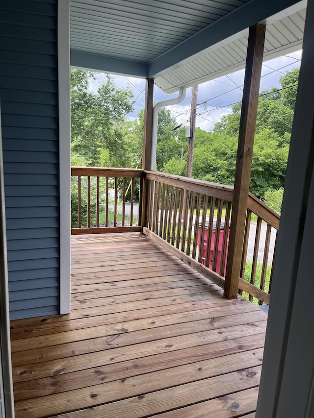 218 Ward Ave E, Carthage, TN 37030 - view of wooden deck